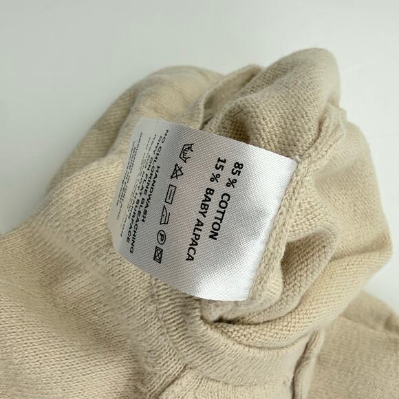 As We Grow Baby Alpaca Blend Knit Sweater Romper - Picture 4 of 5